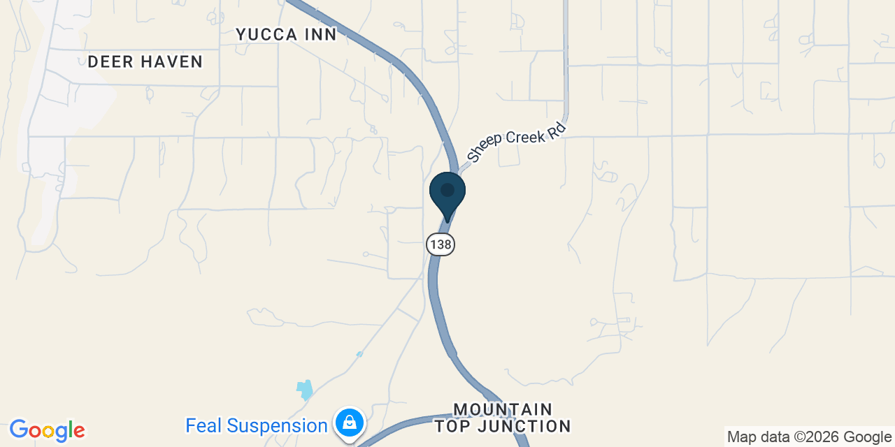 Map showing Phelan, San Bernardino County, CA