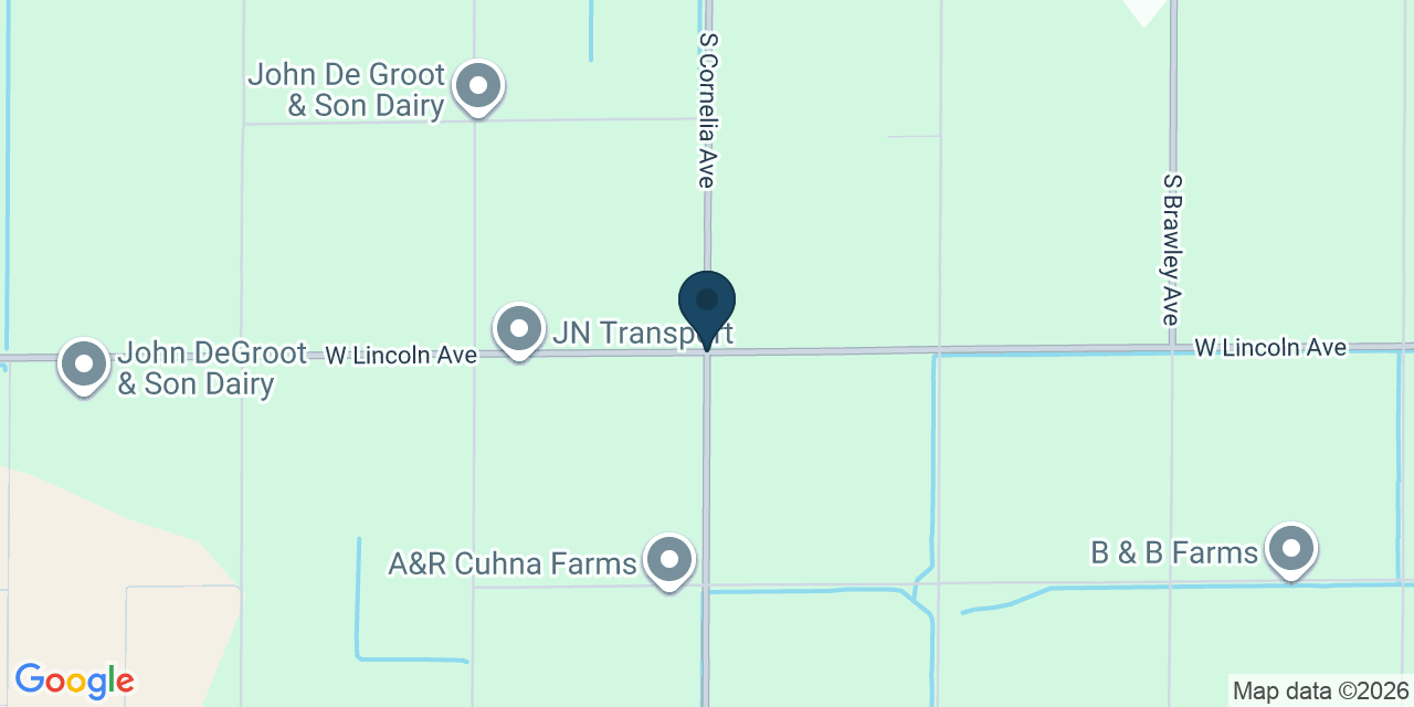 Map showing Fresno County, CA