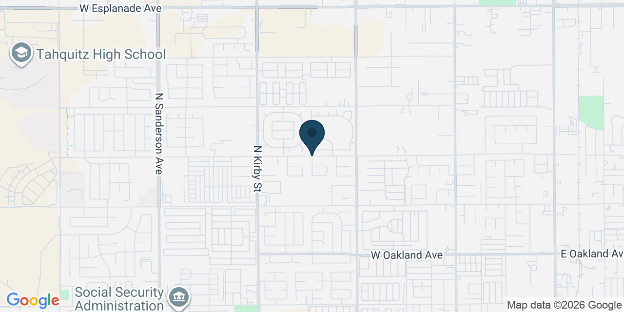 Map showing Hemet, Riverside County, CA