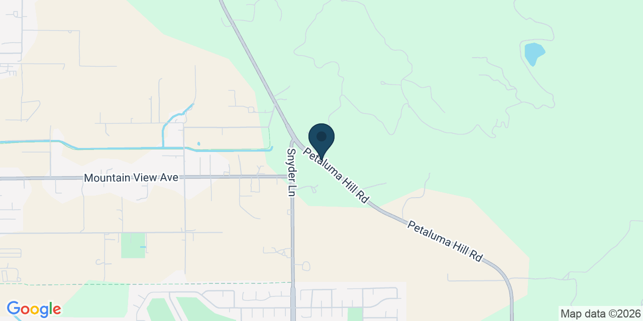 Map showing Sonoma County, CA