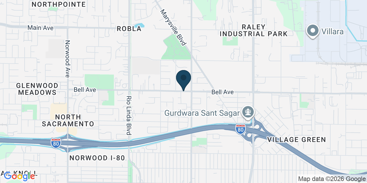 Map showing Sacramento, Sacramento County, CA