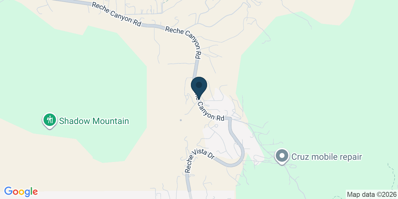 Map showing Riverside County, CA