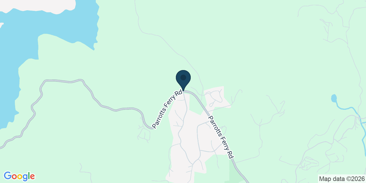 Map showing Tuolumne County, CA