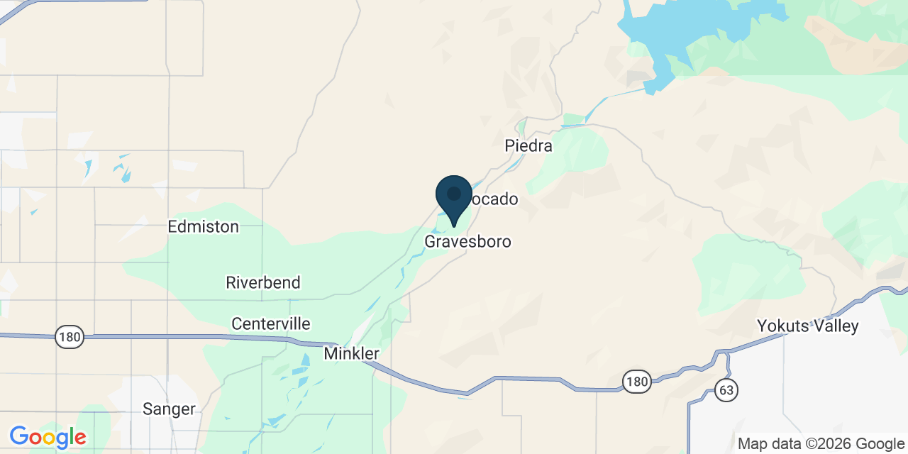 Map showing California