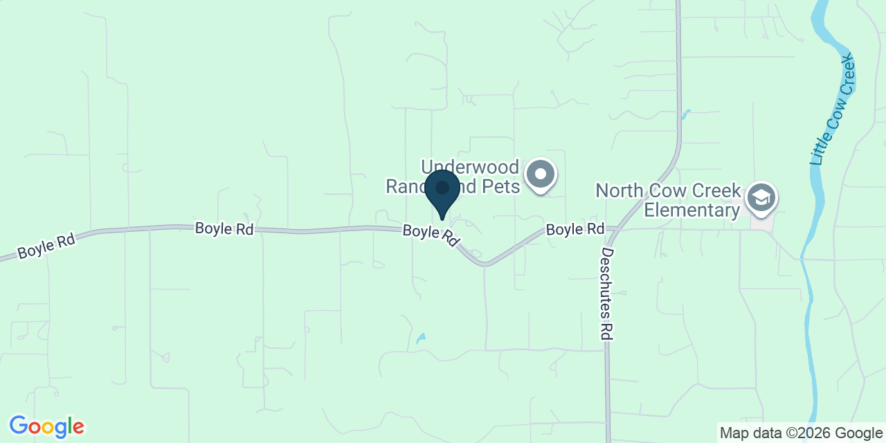 Map showing Palo Cedro, Shasta County, CA