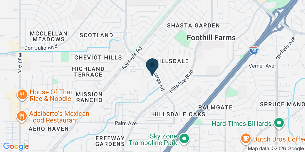 Map showing Sacramento, Sacramento County, CA
