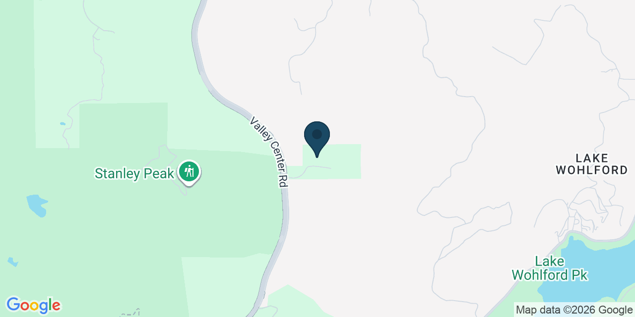Map showing Escondido, San Diego County, CA