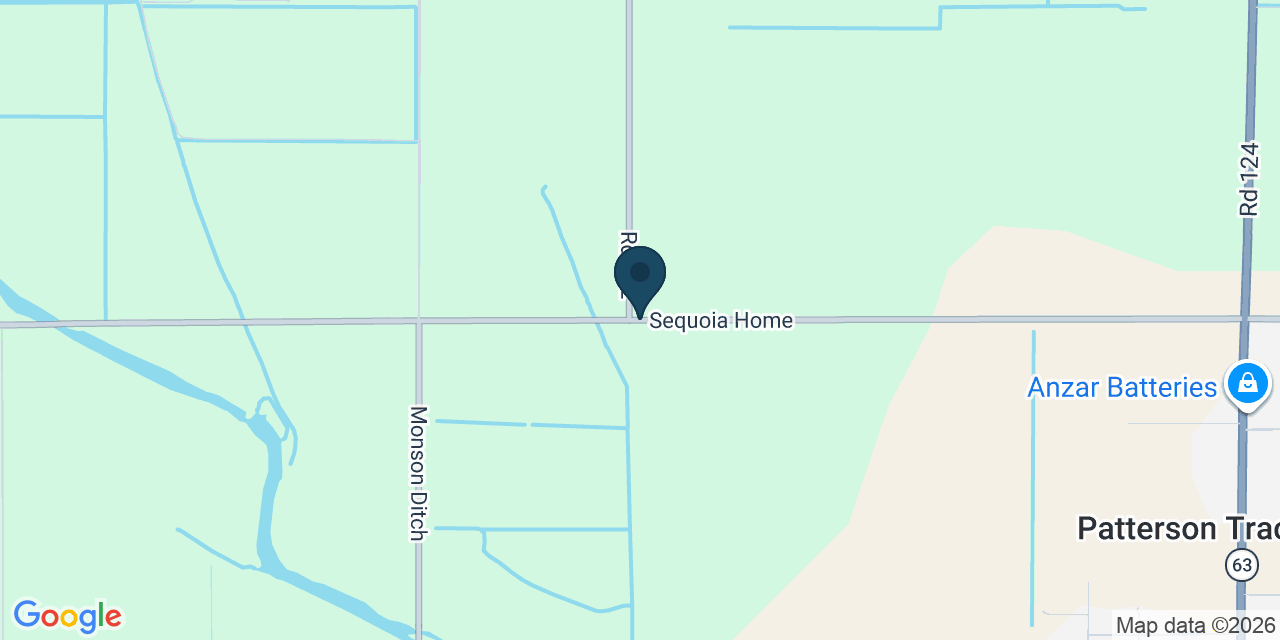 Map showing Visalia, Tulare County, CA