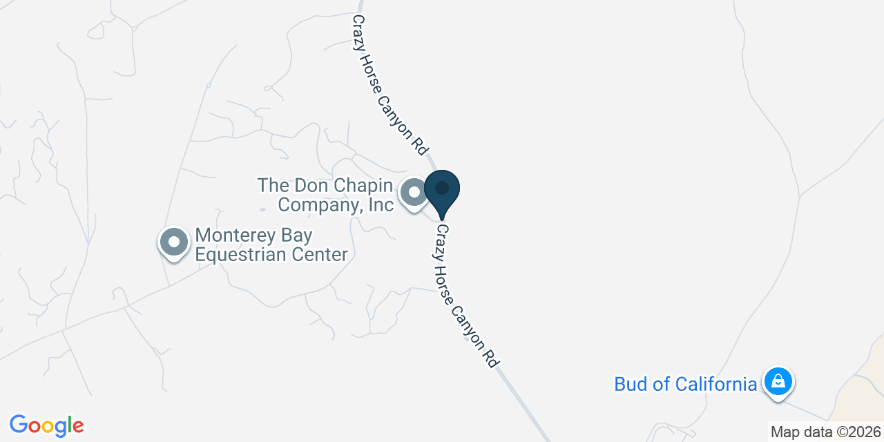 Map showing Prunedale, Monterey County, CA