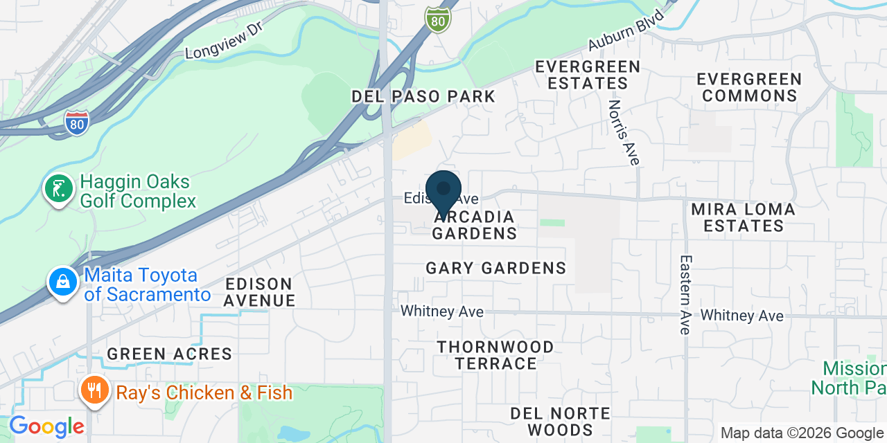 Map showing Sacramento, Sacramento County, CA