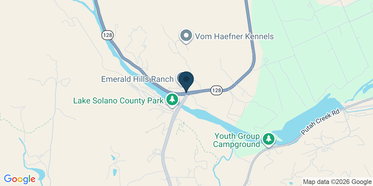 Map showing Yolo County, CA
