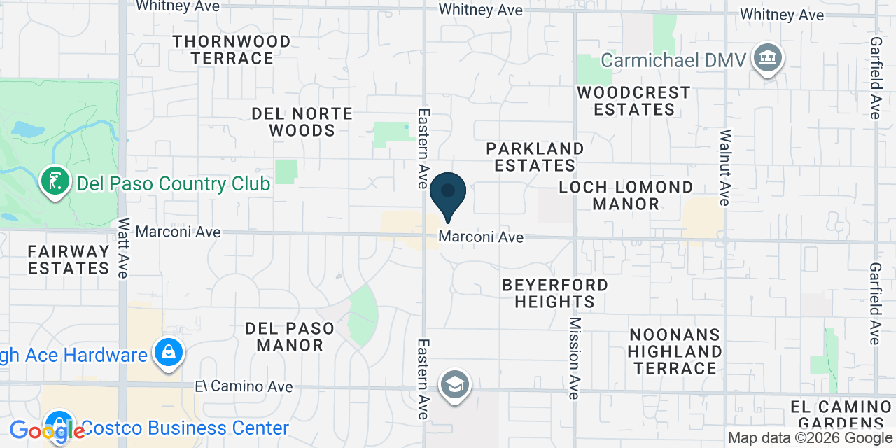 Map showing Sacramento, Sacramento County, CA