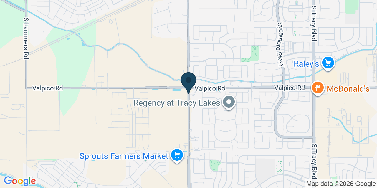 Map showing San Joaquin County, CA