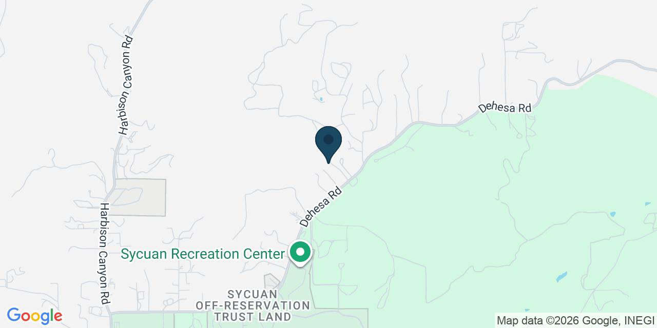 Map showing El Cajon, San Diego County, CA