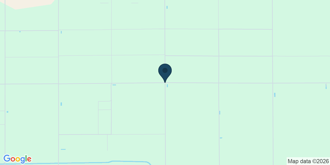 Map showing Tulare County, CA