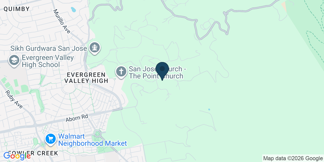 Map showing San Jose, Santa Clara County, CA