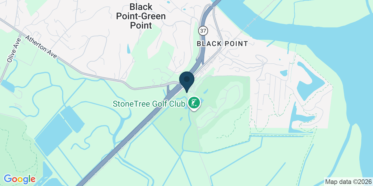 Map showing Novato, Marin County, CA