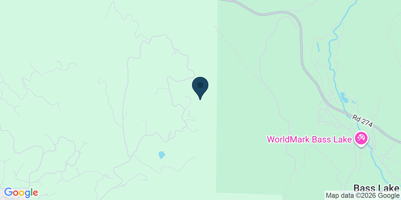 Map showing Oakhurst, Madera County, CA