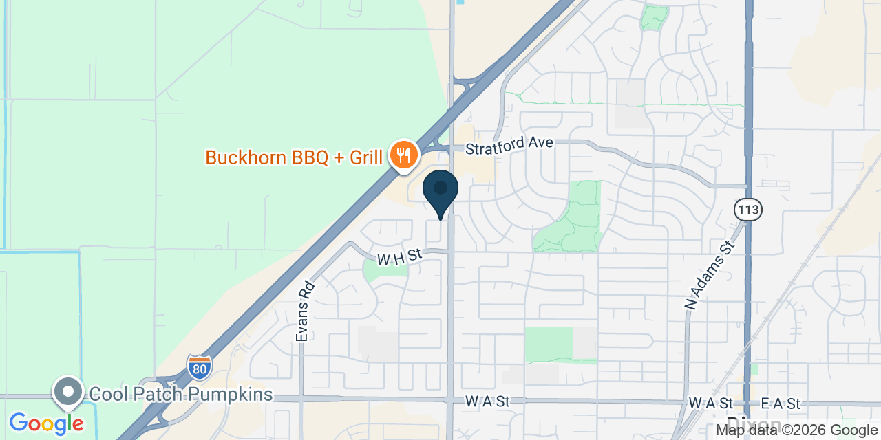 Map showing Dixon, Solano County, CA