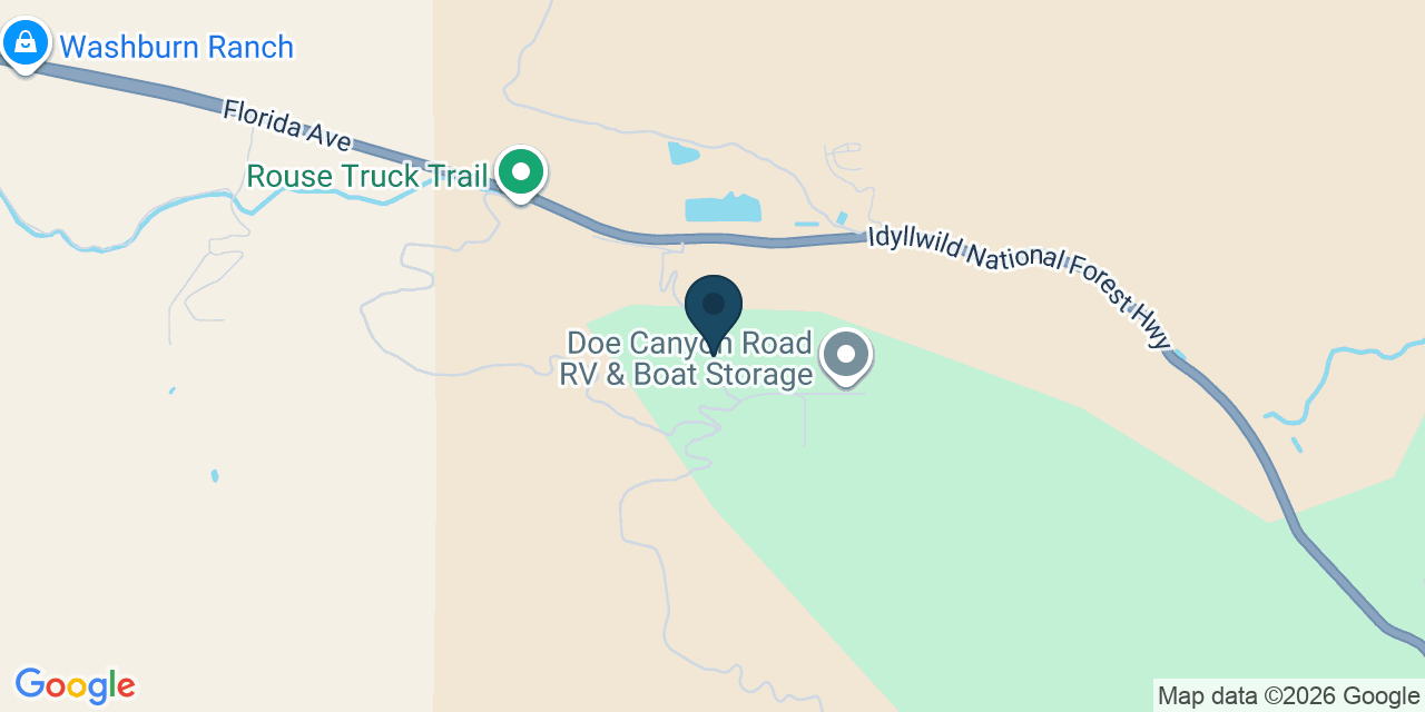 Map showing Riverside County, CA