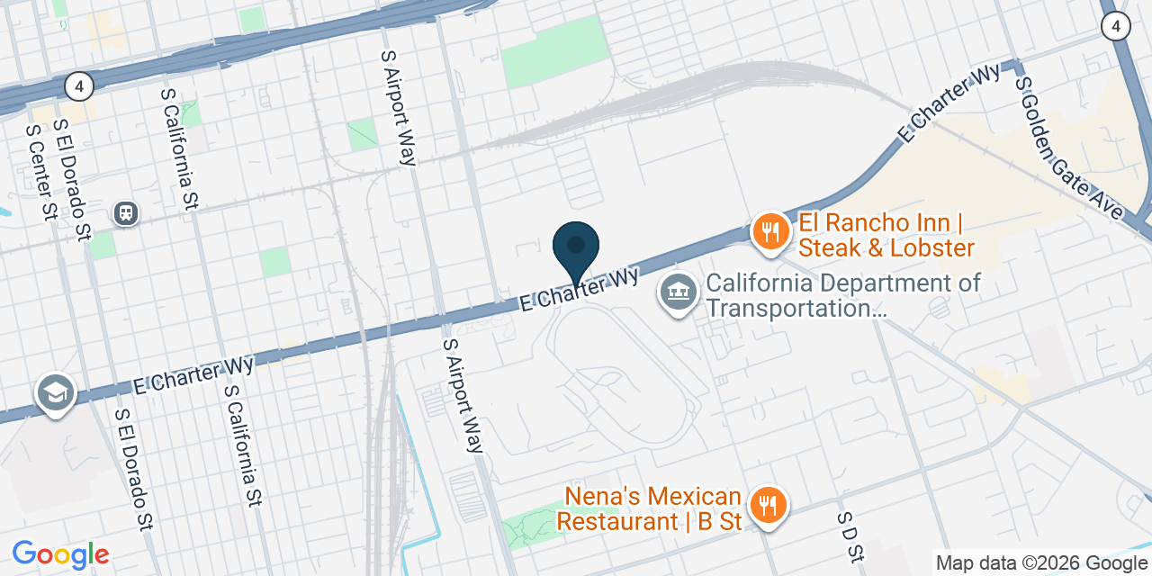Map showing San Joaquin County, CA