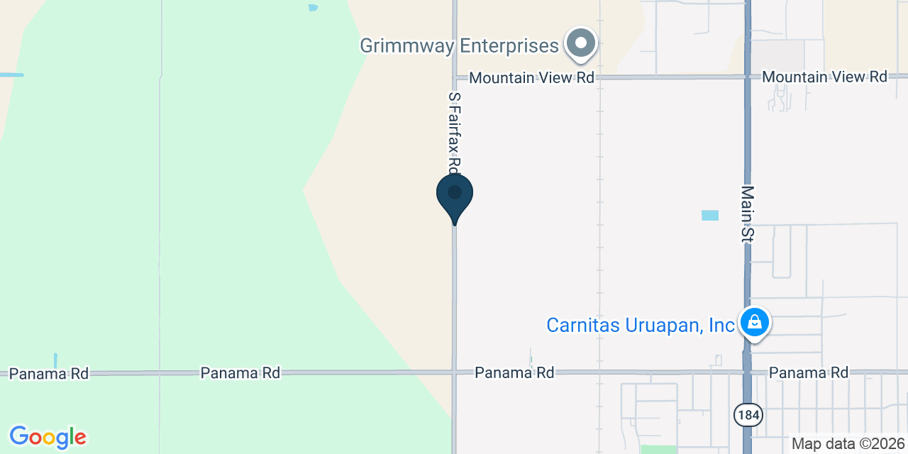 Map showing Kern County, CA