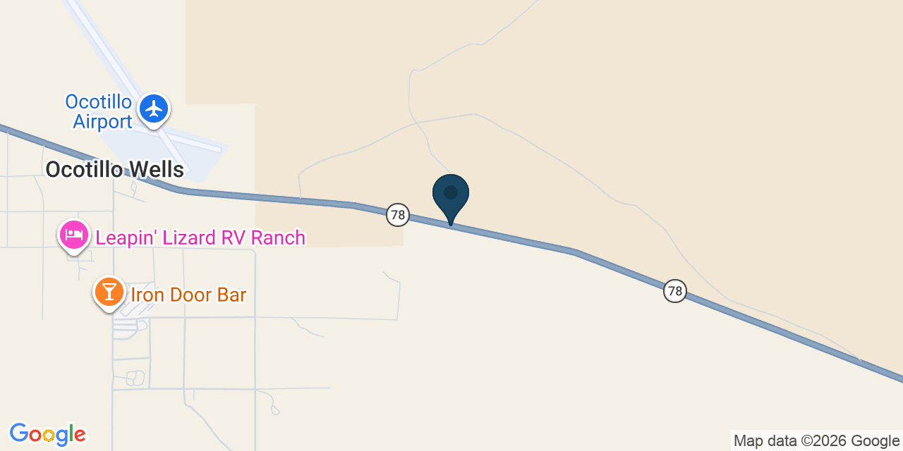 Map showing San Diego County, CA