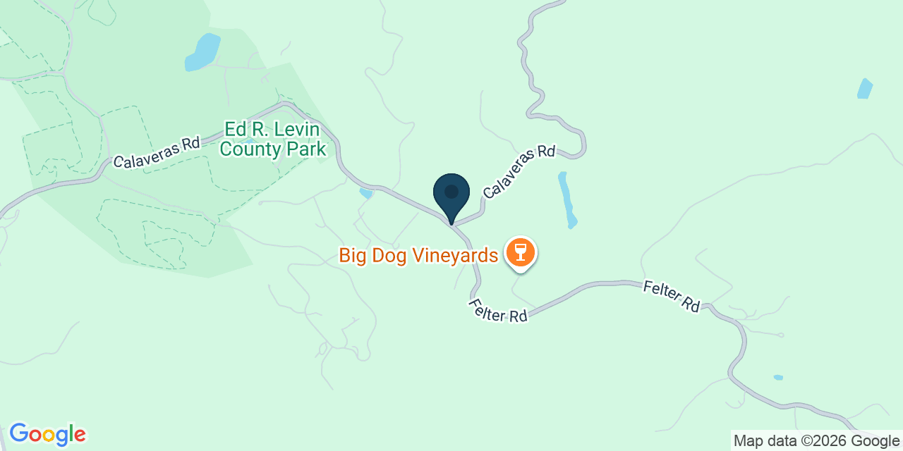 Map showing Santa Clara County, CA