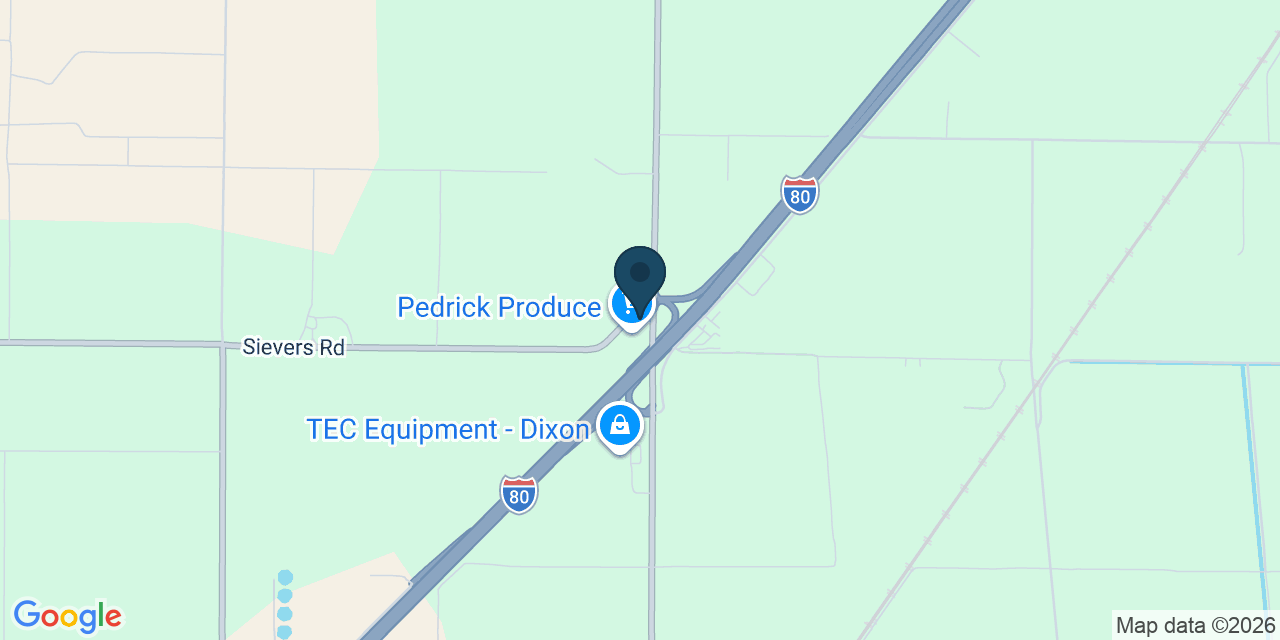 Map showing Dixon, Solano County, CA