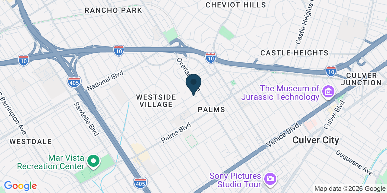 Map showing Los Angeles, Los Angeles County, CA