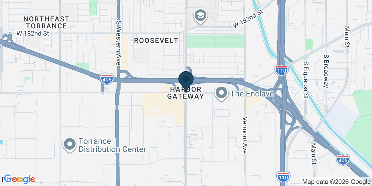Map showing Los Angeles, Los Angeles County, CA