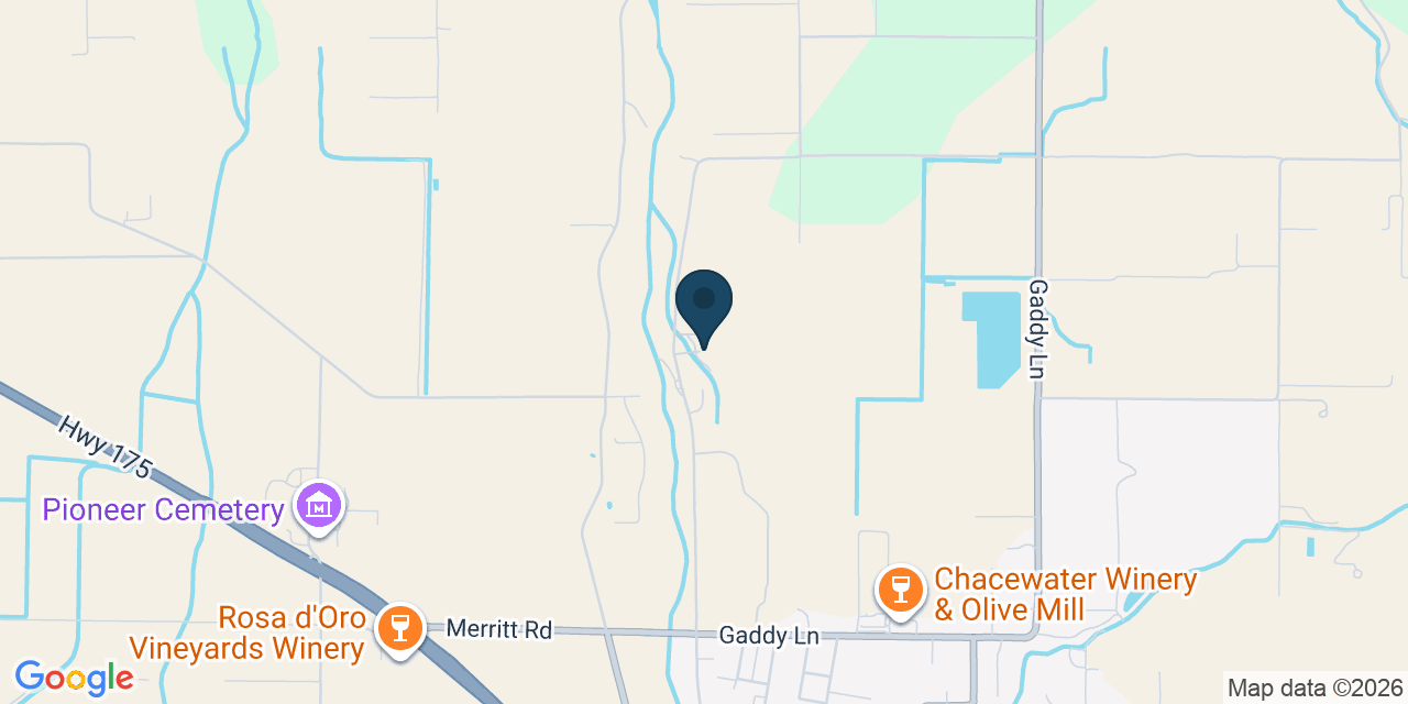 Map showing Kelseyville, Lake County, CA