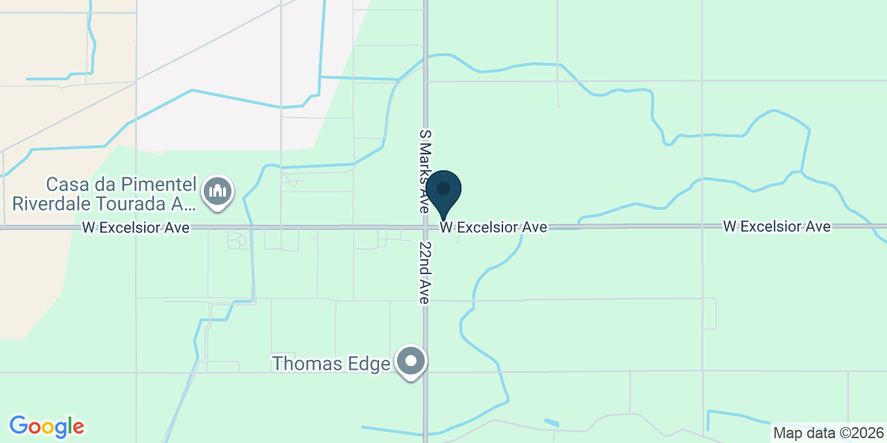 Map showing Riverdale, Fresno County, CA