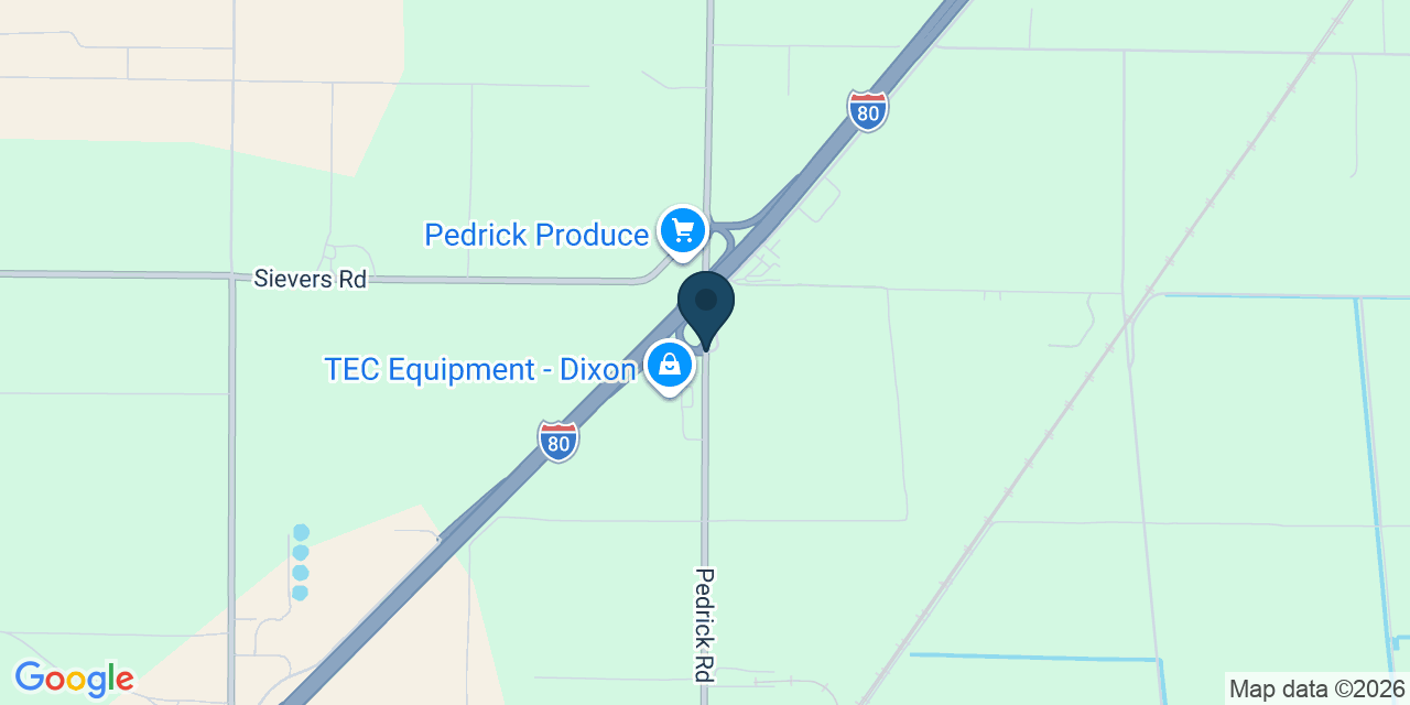 Map showing Dixon, Solano County, CA