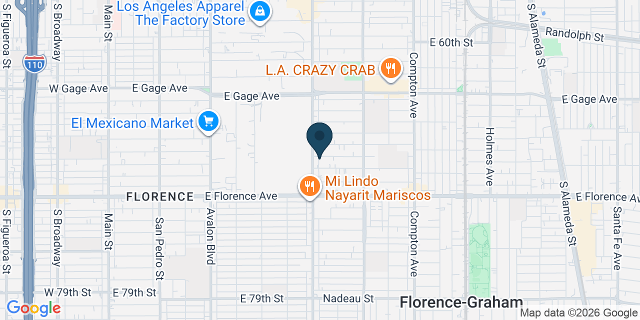 Map showing Los Angeles, Los Angeles County, CA