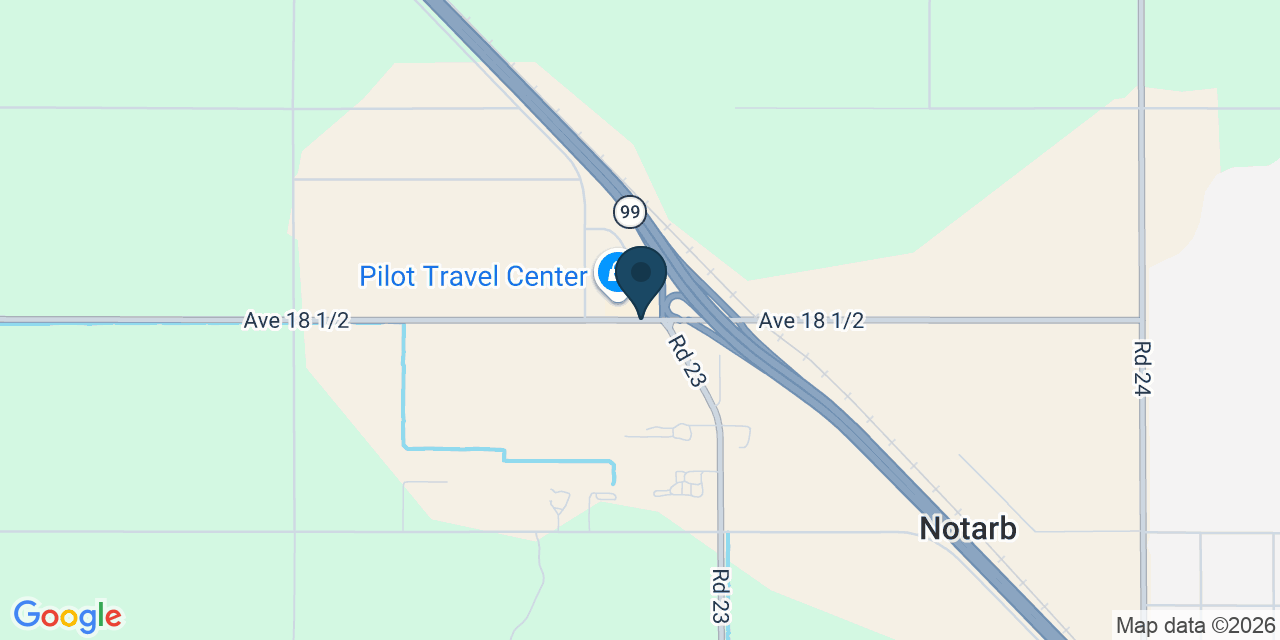 Map showing Madera County, CA