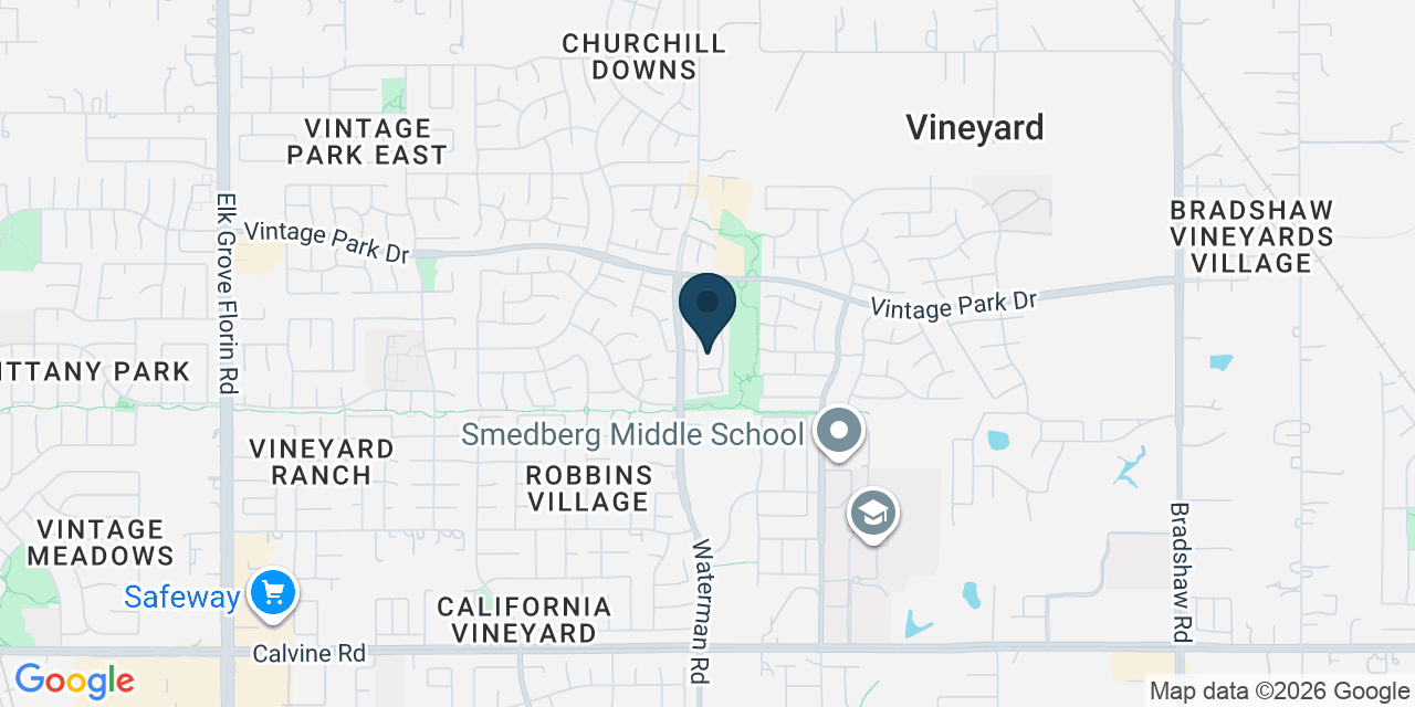 Map showing Sacramento, Sacramento County, CA