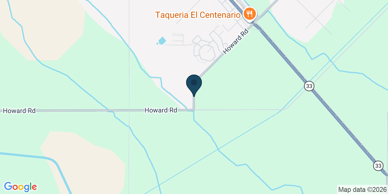 Map showing Patterson, Stanislaus County, CA