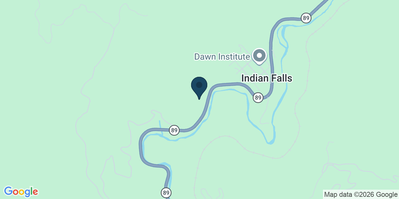 Map showing Crescent Mills, Plumas County, CA