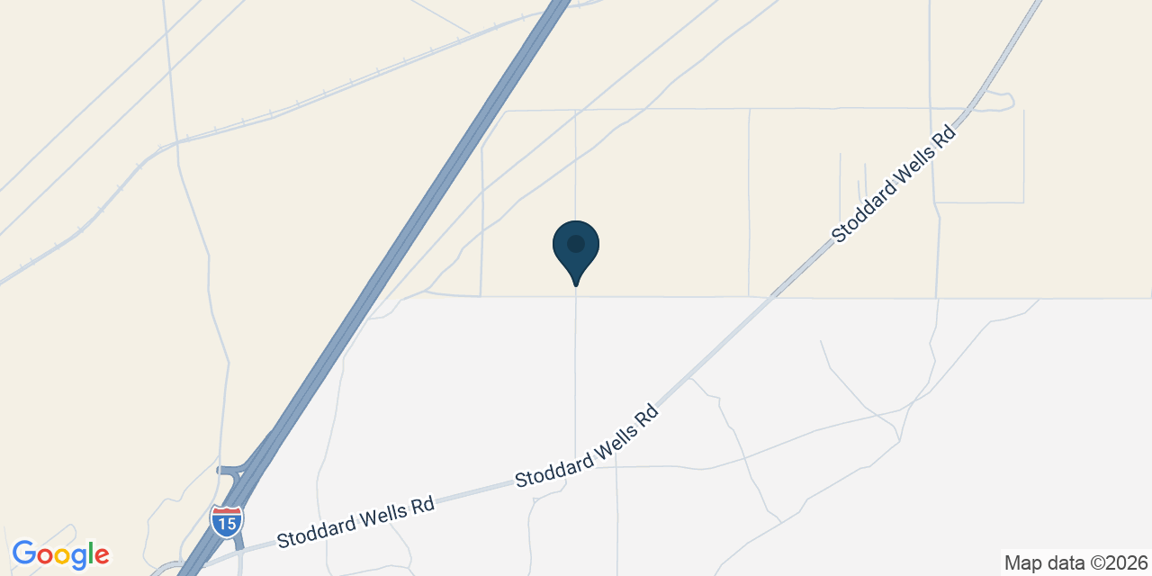 Map showing Apple Valley, San Bernardino County, CA