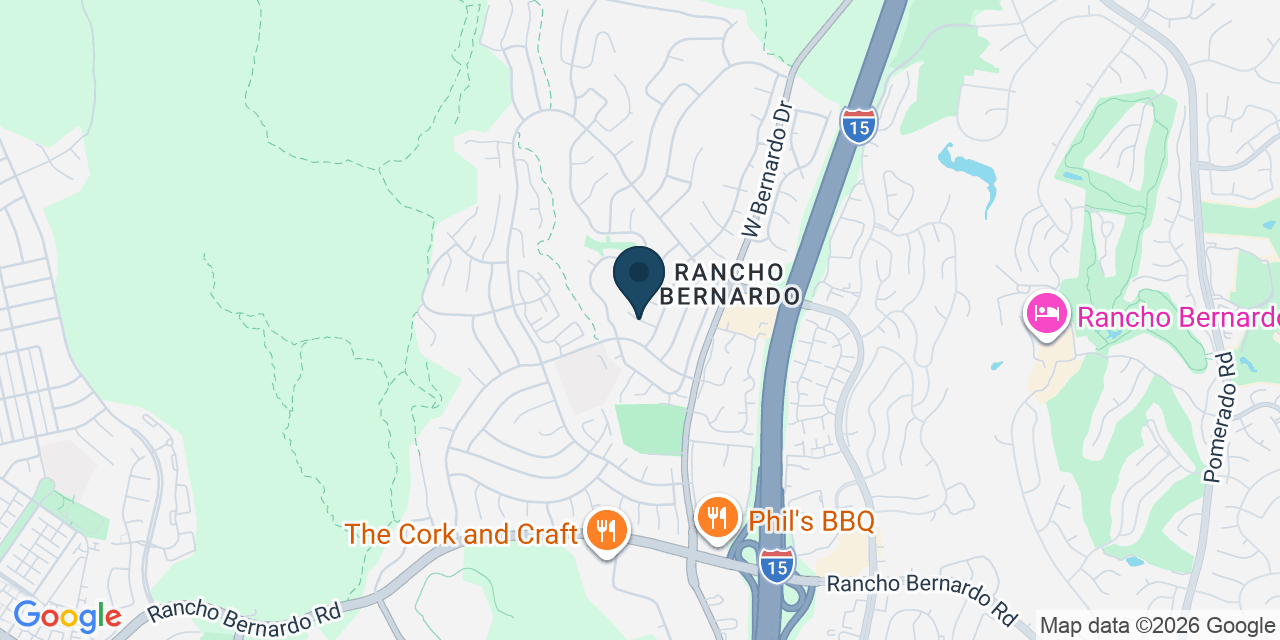 Map showing San Diego, San Diego County, CA