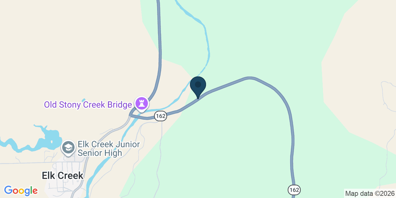 Map showing Elk Creek, Glenn County, CA