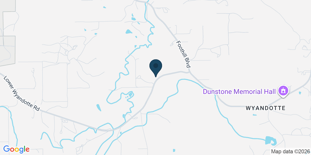 Map showing Oroville, Butte County, CA