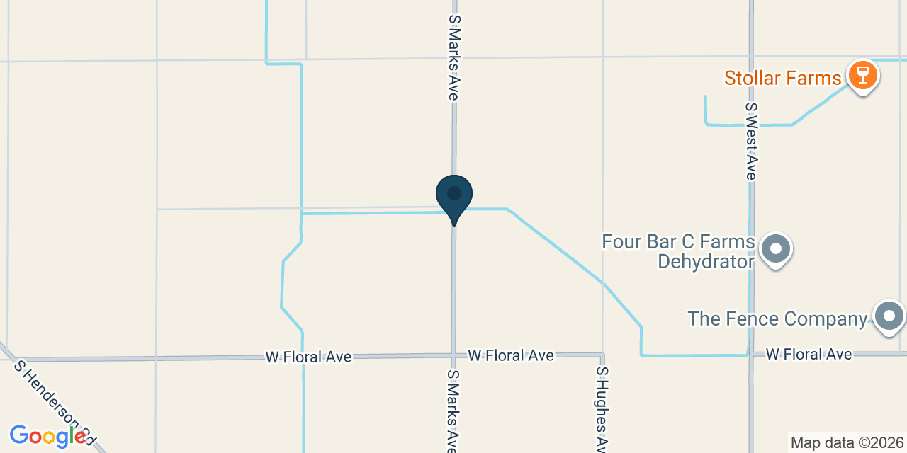 Map showing Fresno, Fresno County, CA