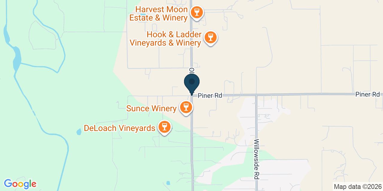 Map showing Sonoma County, CA