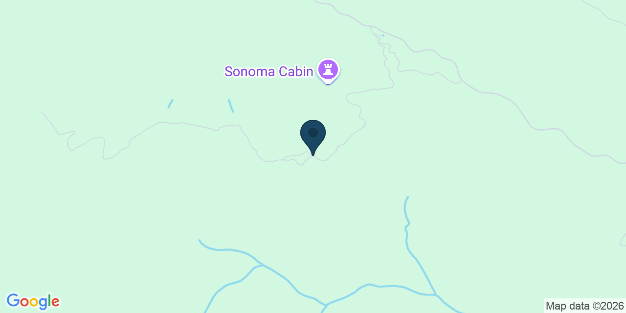 Map showing Sonoma County, CA