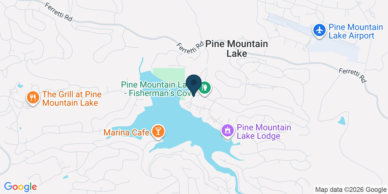 Map showing Groveland, Tuolumne County, CA