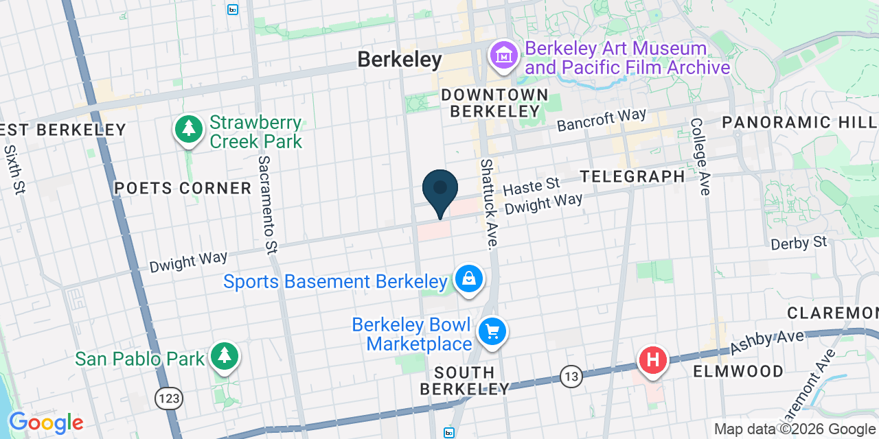 Map showing Alameda County, CA