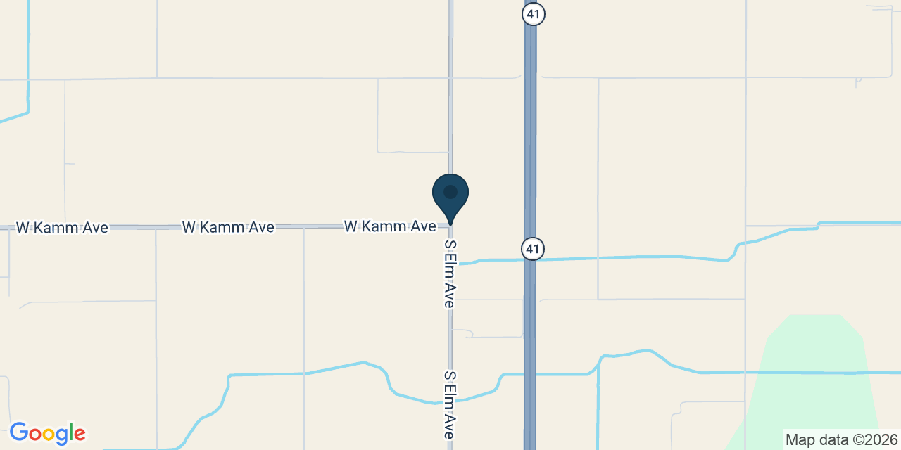 Map showing Fresno County, CA