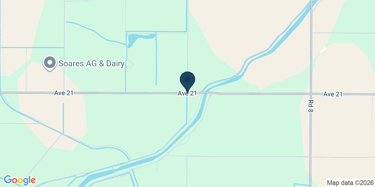 Map showing Madera County, CA